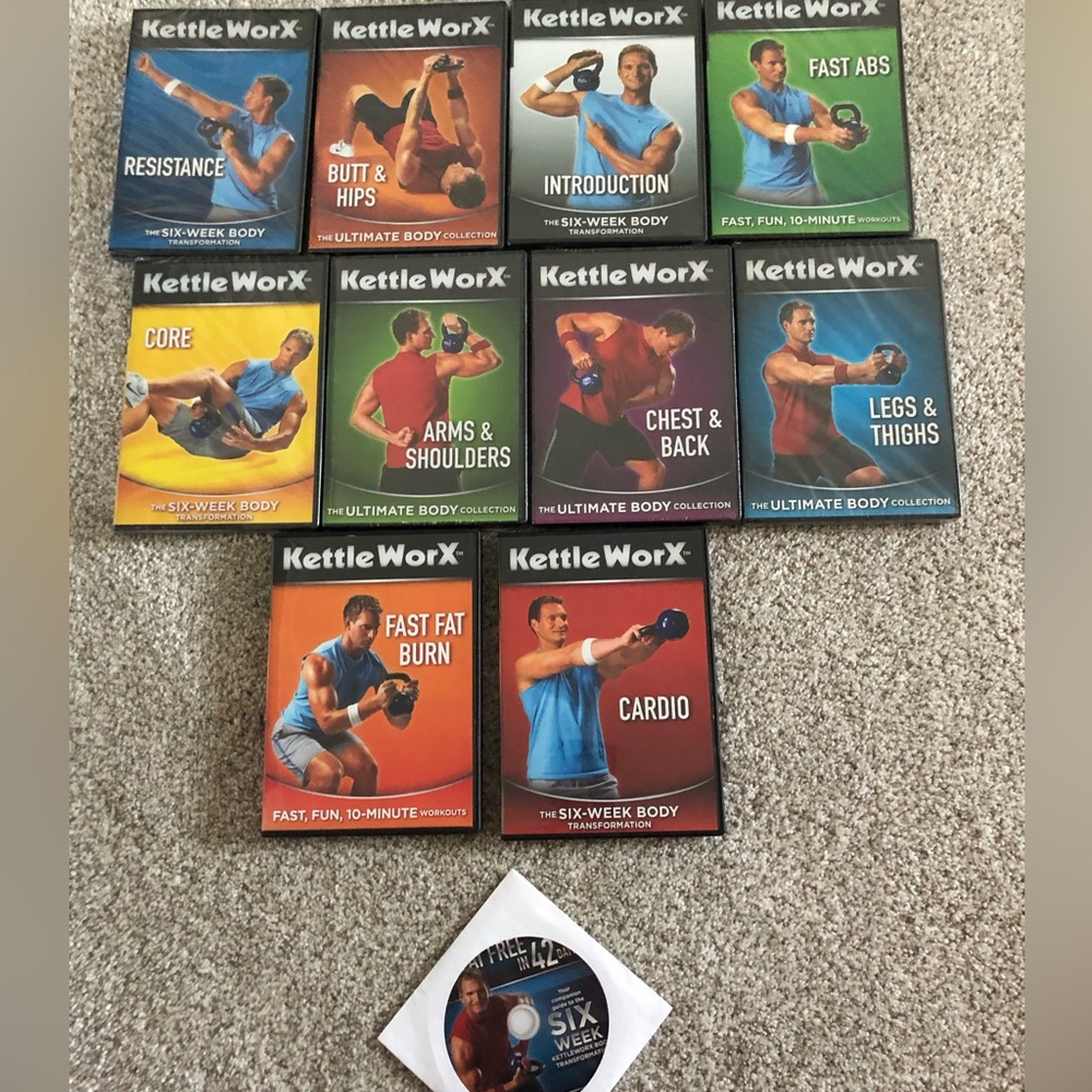 KettleWorx DVD set